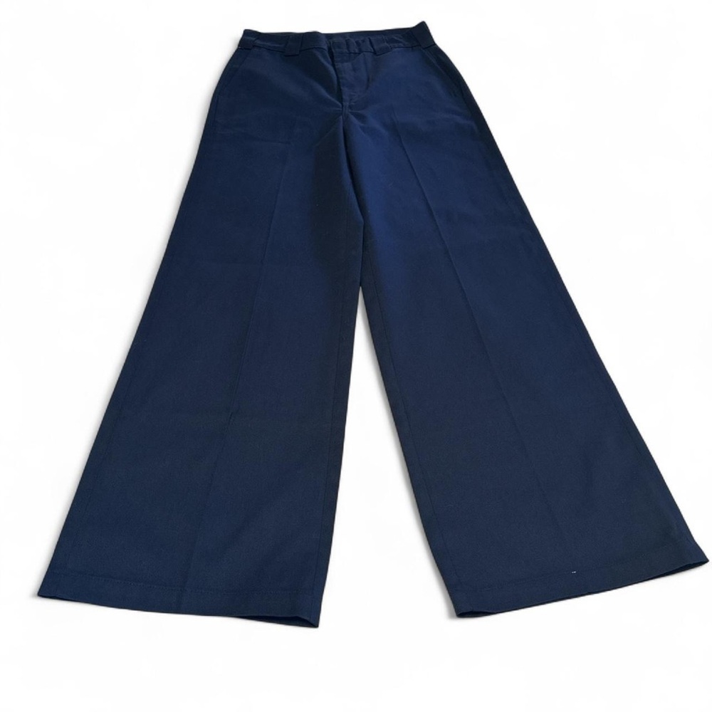 Dickies Dark Blue Navy Wide Leg baggy Workwear Trousers